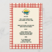 That's Amore Italian Food Love Whimsical CUSTOM Menu (Voorkant)