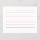 Thats Amore Italian theme Bridal Recipe card (Achterkant)