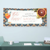 That's Amore Juicy Orange Spritz Bruids Verwelkomi Spandoek (Beurs)