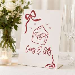 That's Amore Kaarten en Cadeaus Reclamebord Met Voetstuk