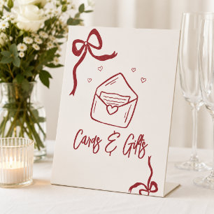 That's Amore Kaarten en Cadeaus Reclamebord Met Voetstuk
