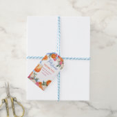 Thats amore mediterranean blue tiles bridal shower cadeaulabel (Met Touw)