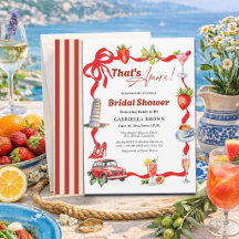 That's Amore Whimsical Italian Bridal Shower