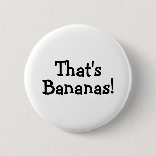 Thats Bananas Ronde Button 5,7 Cm