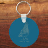 That's Coo Geon, Punny Geon  Sleutelhanger (Voorkant)