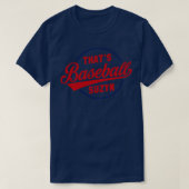 Thats Honkbal Suzyn 1 T-shirt (Design voorkant)