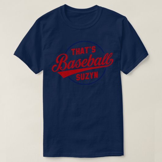Thats Honkbal Suzyn 1 T-shirt (Design voorkant)