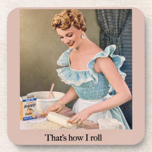 That's How I Roll Bier Onderzetter (Voorkant)