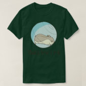 That's How I Roll - Funny Cute Hamster  T-shirt (Design voorkant)