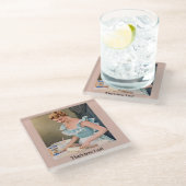 That's How I Roll Glazen Onderzetter (Schuin)