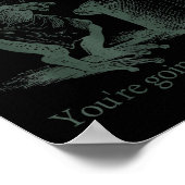 That's It You're Going In The Soup Funny Frog Meme Poster (Hoek)