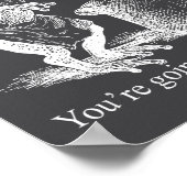 That's It You're Going In The Soup Funny Frog Witc Poster (Hoek)