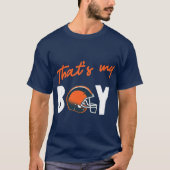 Thats My American Footballouchdown friend funny T-shirt (Voorkant)