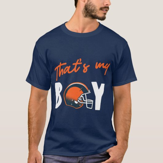 Thats My American Footballouchdown friend funny T-shirt (Voorkant)