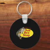  Thats My Bro Stop Funny Gevist Sleutelhanger (Voorkant)