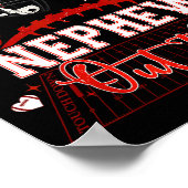 Thats My Nephew Out There Funny Football Aunt Uncl Poster (Hoek)