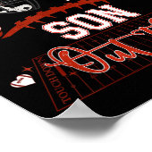 That's My Son Out There Funny Football Mom Mama Da Poster (Hoek)