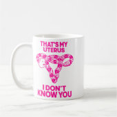 That's My Uterus I Don't Know You Koffiemok (Links)