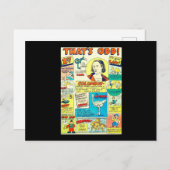 Thats Odd Comic Book Vintage Retro 50's Briefkaart (Voorkant / Achterkant)