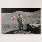 That's One Small Step for Santa Apollo 17  Legpuzzel (Horizontaal)