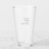 THAT'S RIGHT I AM A DIETITIAN GLAS (Achterkant)