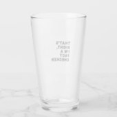 THAT'S RIGHT, I AM A FACT CHECKER GLAS (Achterkant)