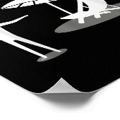 That's Shady Funny Humor Sarcastic Sarcasm Joke  Poster (Hoek)