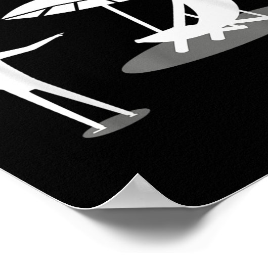 That's Shady Funny Humor Sarcastic Sarcasm Joke  Poster (Hoek)