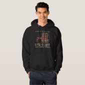 That's What I Do I Fix Stuff And I Know Things Ame Hoodie (Voorkant volledig)