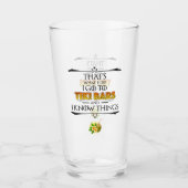 That's What I Do - I Go To Tiki Bars Glas (Voorkant)