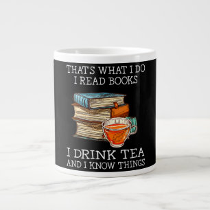 That's what i do i read books i drink tea grote koffiekop
