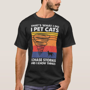 Thatu2019s Wat ik doe ik eet katten die Stormen ka T-shirt