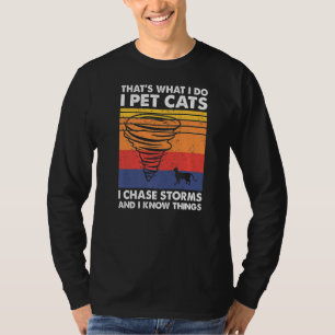 Thatu2019s Wat ik doe ik eet katten die Stormen ka T-shirt
