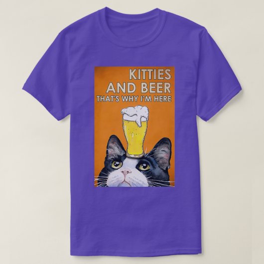 Thatx27s Waarom Ix27m hier Poster T-shirt (Design voorkant)