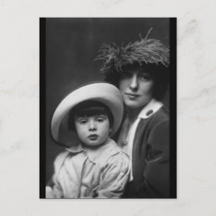 Thaw, Evelyn Nesbitt en Son door Arnold Genthe,191 Briefkaart