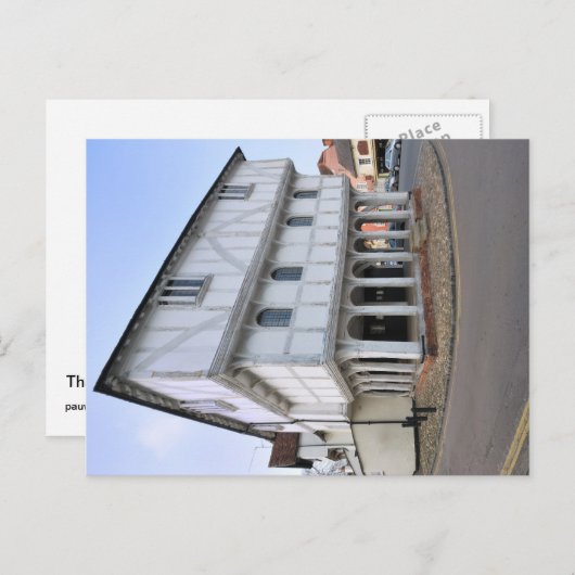 Thaxted Guildhall Briefkaart (Voorkant / Achterkant)