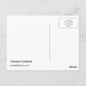 Thaxted Guildhall Briefkaart (Achterkant)