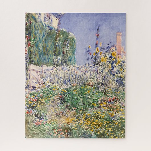 Thaxter's tuin van Childe Hassam Legpuzzel (Verticaal)