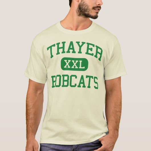 Thayer - Bobcats - High School - Thayer Missouri T-shirt (Voorkant)