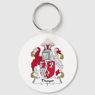 Thayer Family Crest Sleutelhanger