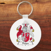 Thayer Family Crest Sleutelhanger (Voorkant)