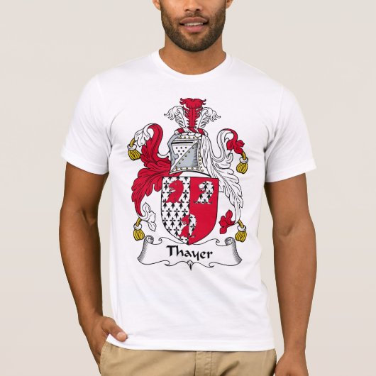 Thayer Family Crest T-shirt (Voorkant)