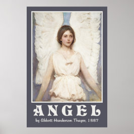 Thayer's Angel art poster