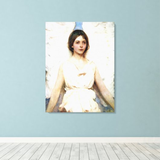 Thayer's Angel Canvas Afdruk (Insitu (Houten vloer))