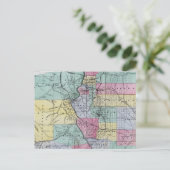 Thayer's Kaart van Colorado (Staand voorkant)