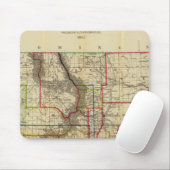 Thayer's kaart van Colorado 2 Muismat (Met muis)