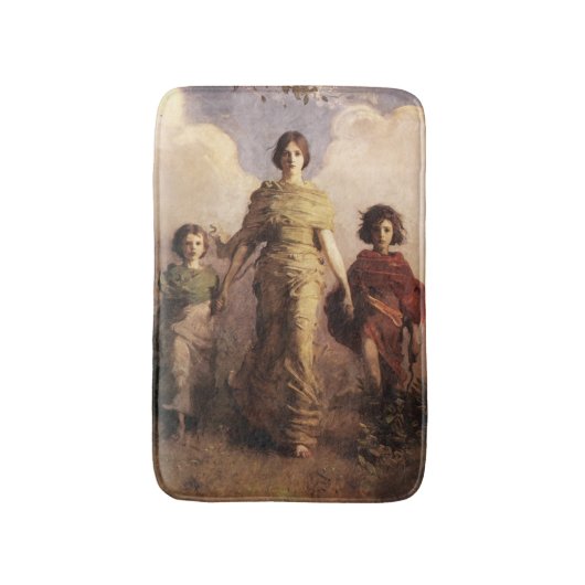 Thayer's kunstbadmat voor Maagd Badmat (Voorkant Verticaal)