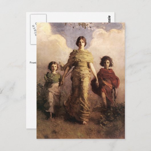 Thayer's Maagdenbriefkaart Briefkaart (Voorkant / Achterkant)