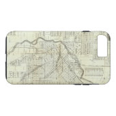 Thayer's Map of Denver Colorado Case-Mate iPhone Case (Achterkant (Horizontaal))