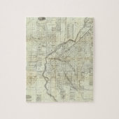 Thayer's Map of Denver Colorado Legpuzzel (Verticaal)